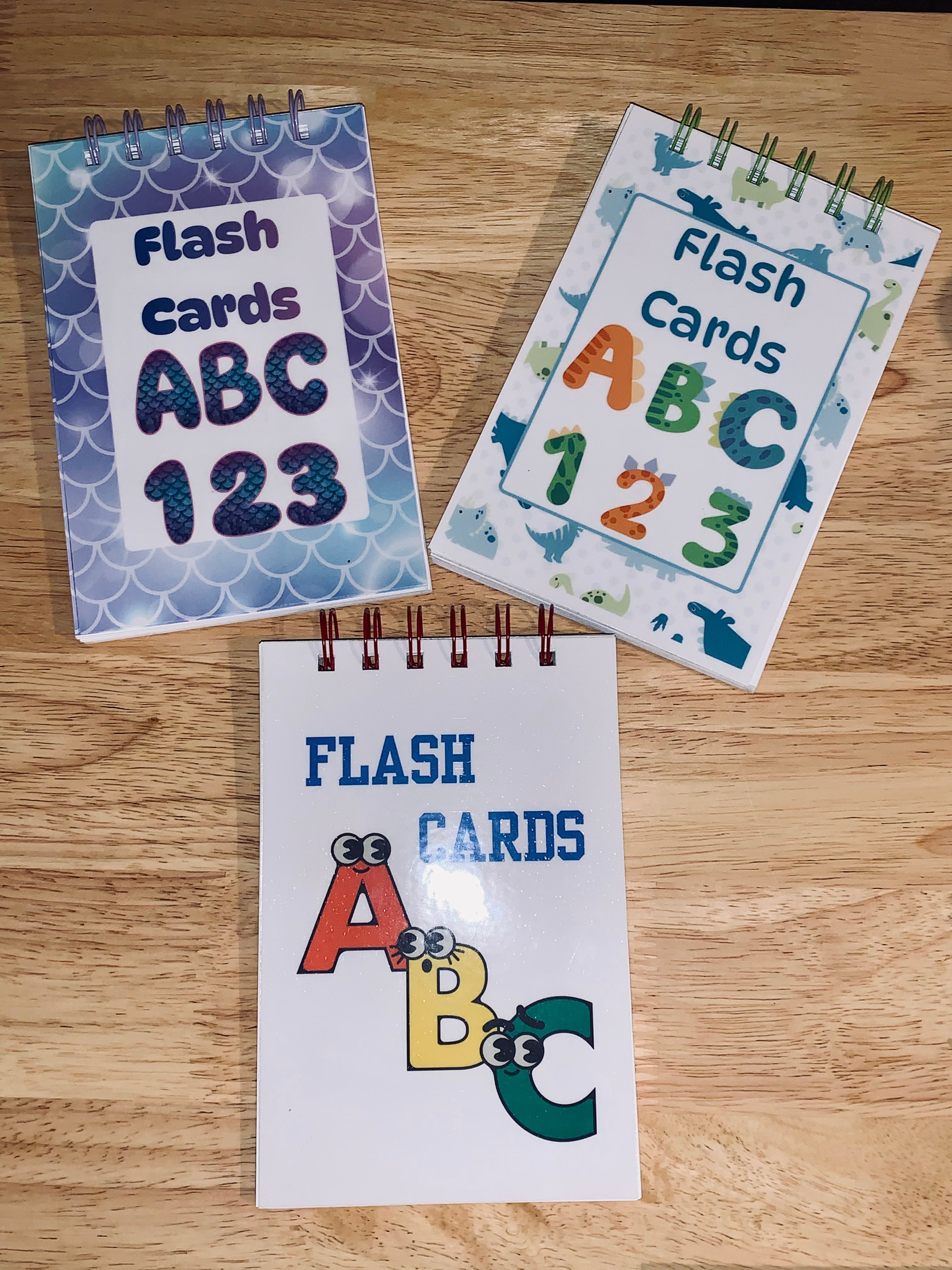 Preschool Coloring Flash Cards