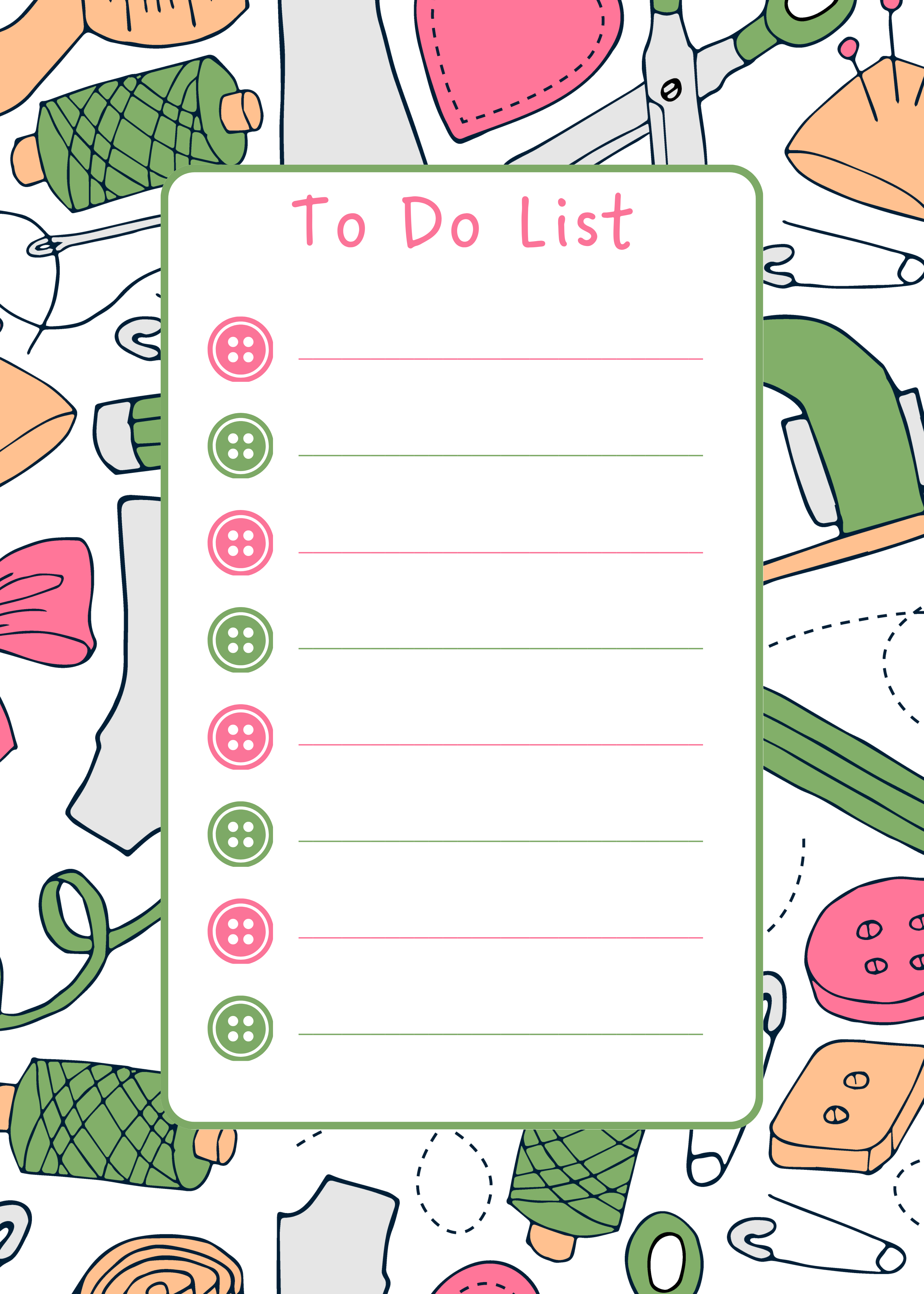 Tear Away Notepads - Fun - Colorful - Handmade - 50 Pages - 5" x 7" - Several Designs Available