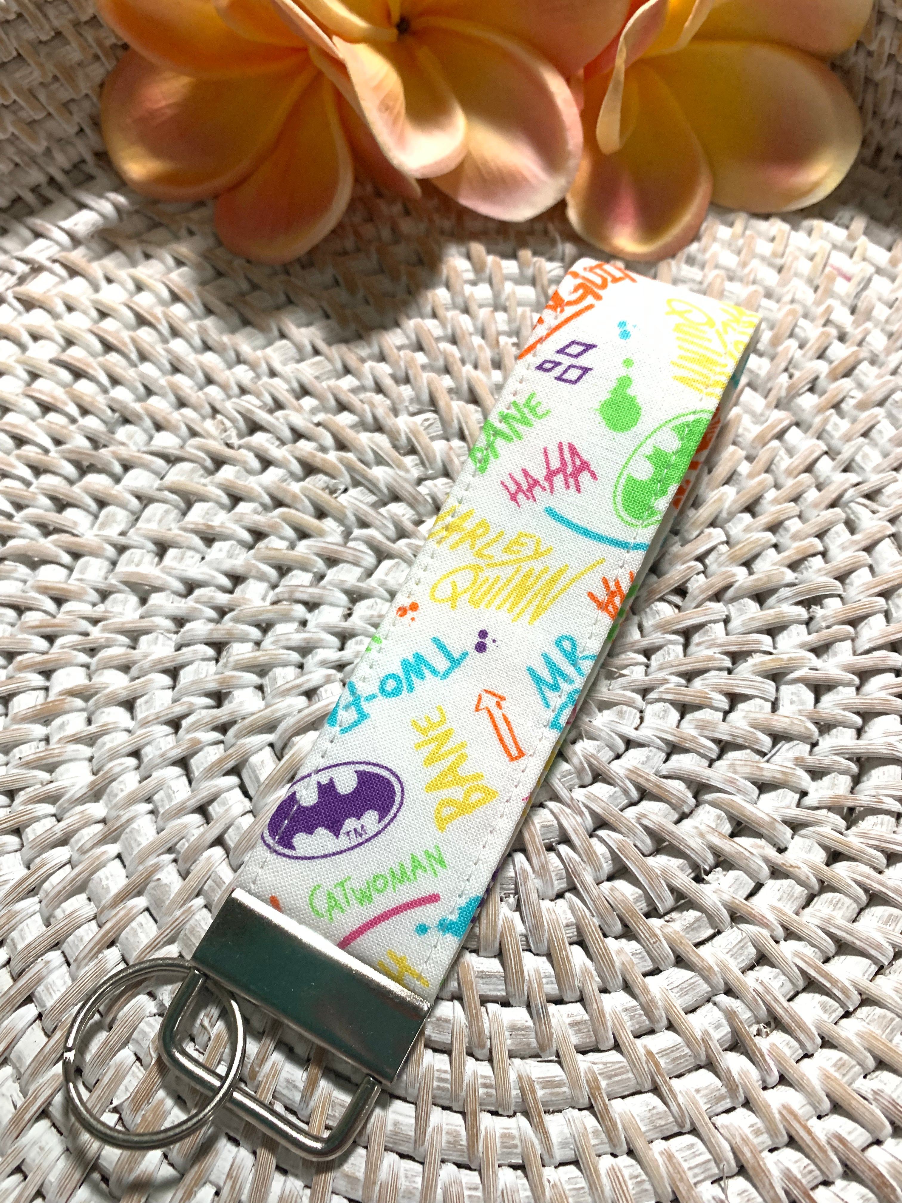 Handmade Key Fobs, Keychains, Wristlets - Gotham Graffiti
