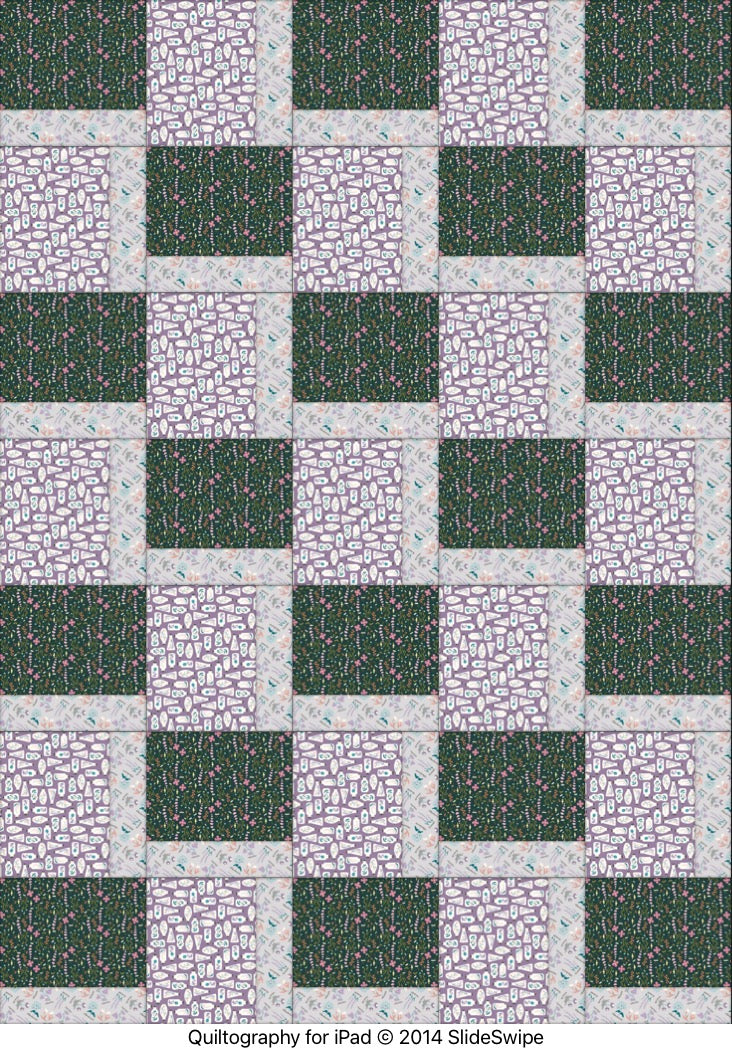 3 Yard Quilt Kit Bundle - Garden Botanicals - Free Pattern Included