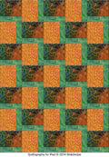 3 Yard Quilt Kit Bundle - Floral Batik - Free Pattern