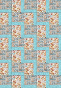 3 Yard Quilt Kit Bundle - Happy Harvest - Fall Pumpkin - Free Pattern