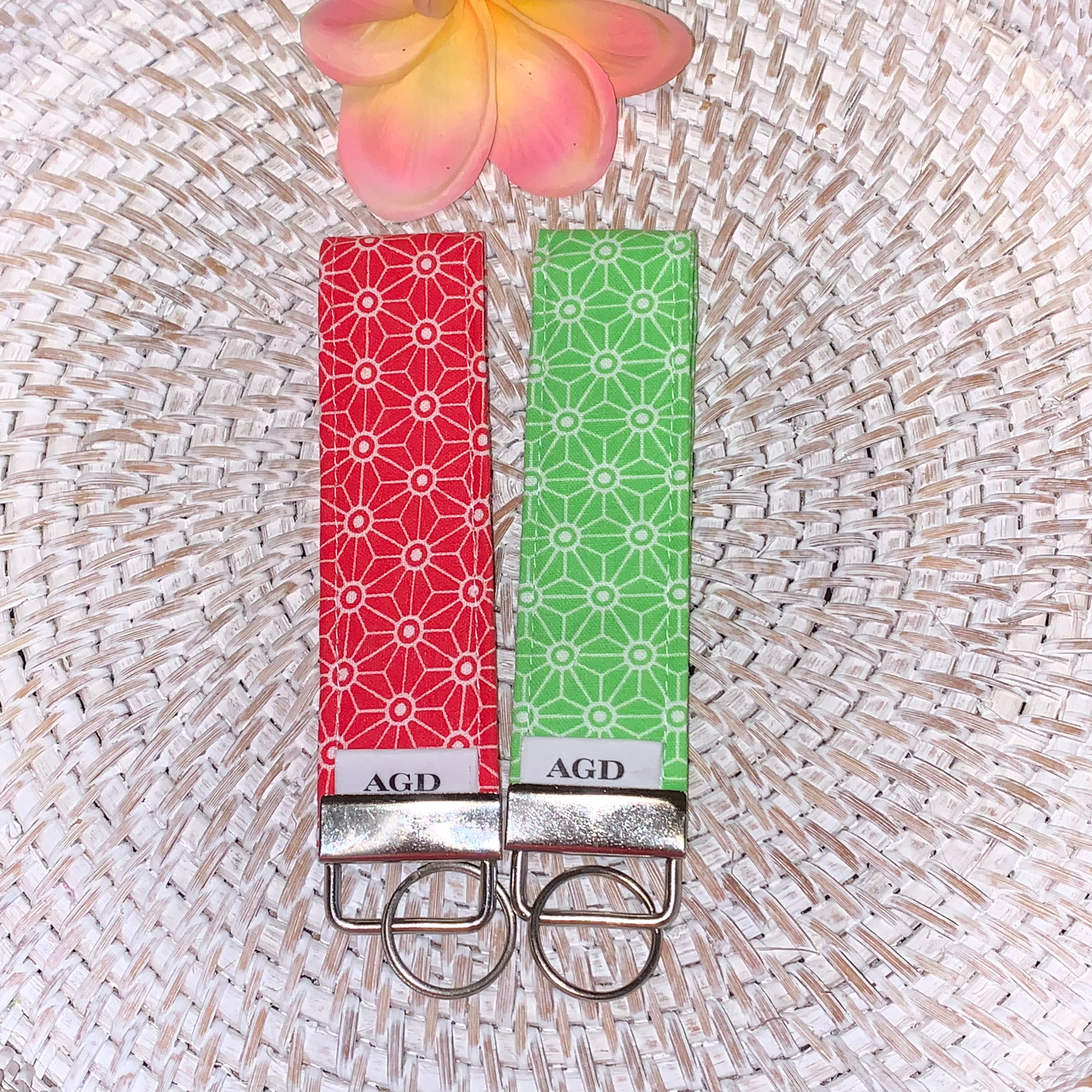 Handmade Key Fobs, Keychains, Wristlets - Limited Edition - Starburst