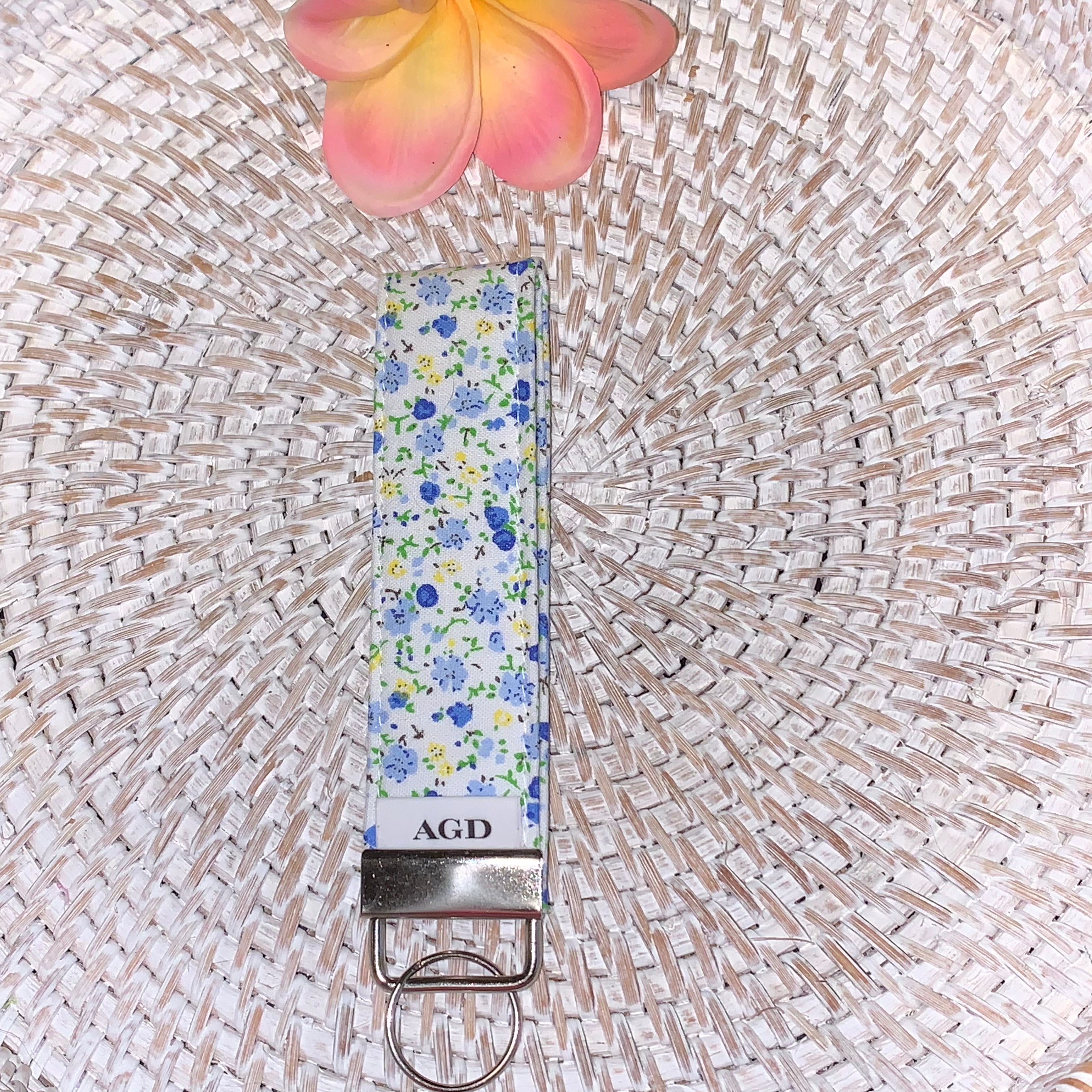 Handmade Key Fobs, Keychains, Wristlets - Limited Edition - Florals