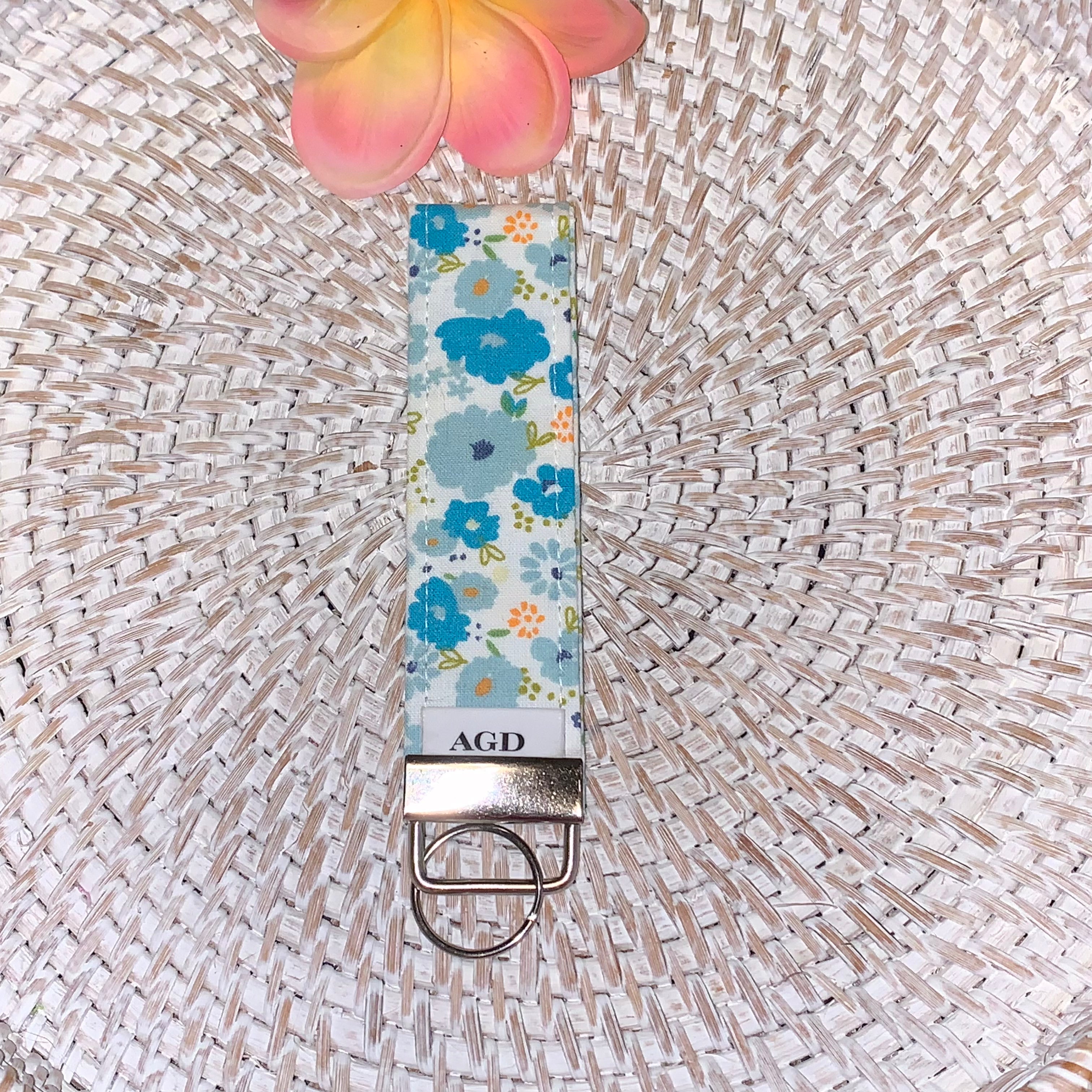 Handmade Key Fobs, Keychains, Wristlets - Limited Edition - Flowers 2
