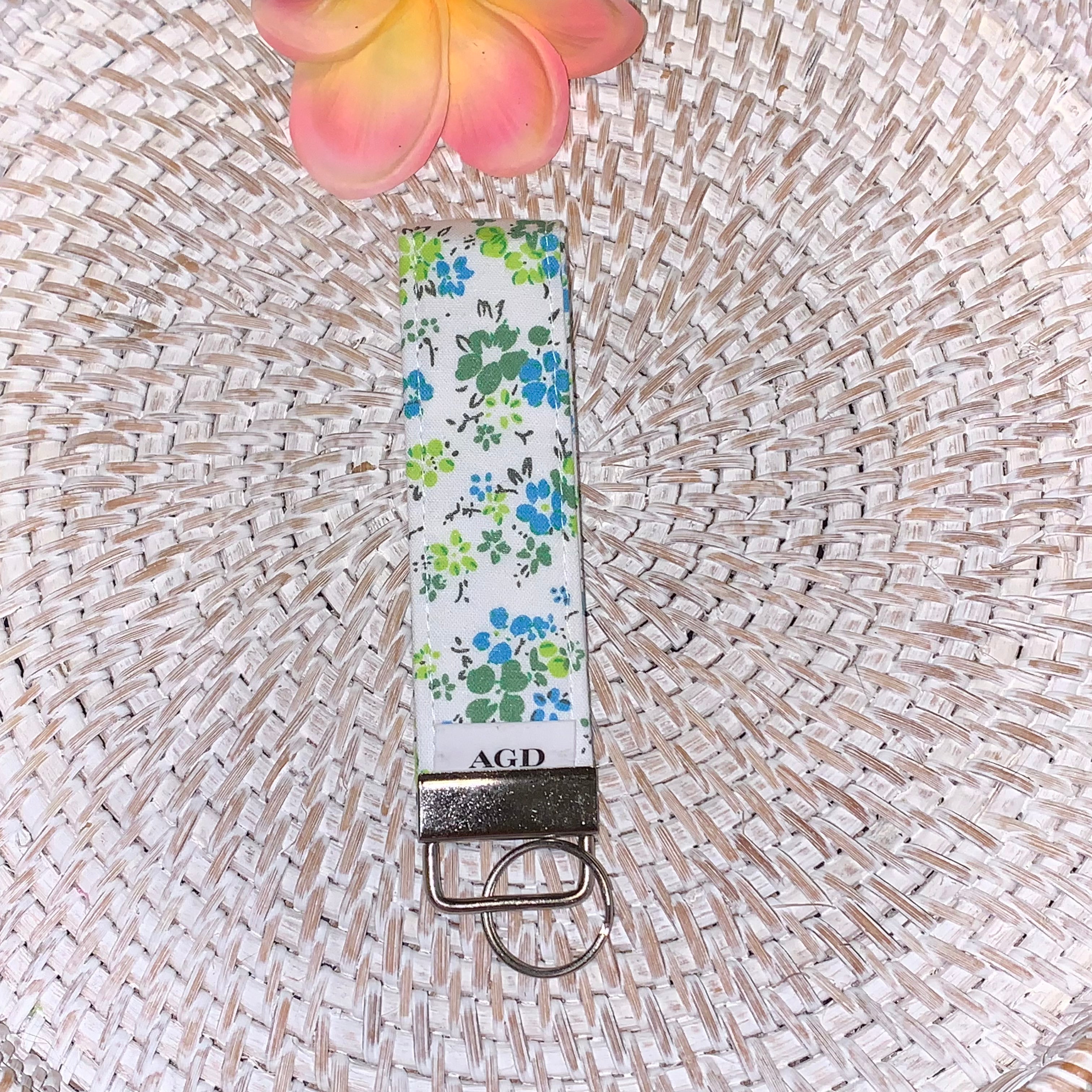 Handmade Key Fobs, Keychains, Wristlets - Limited Edition - Flowers 2