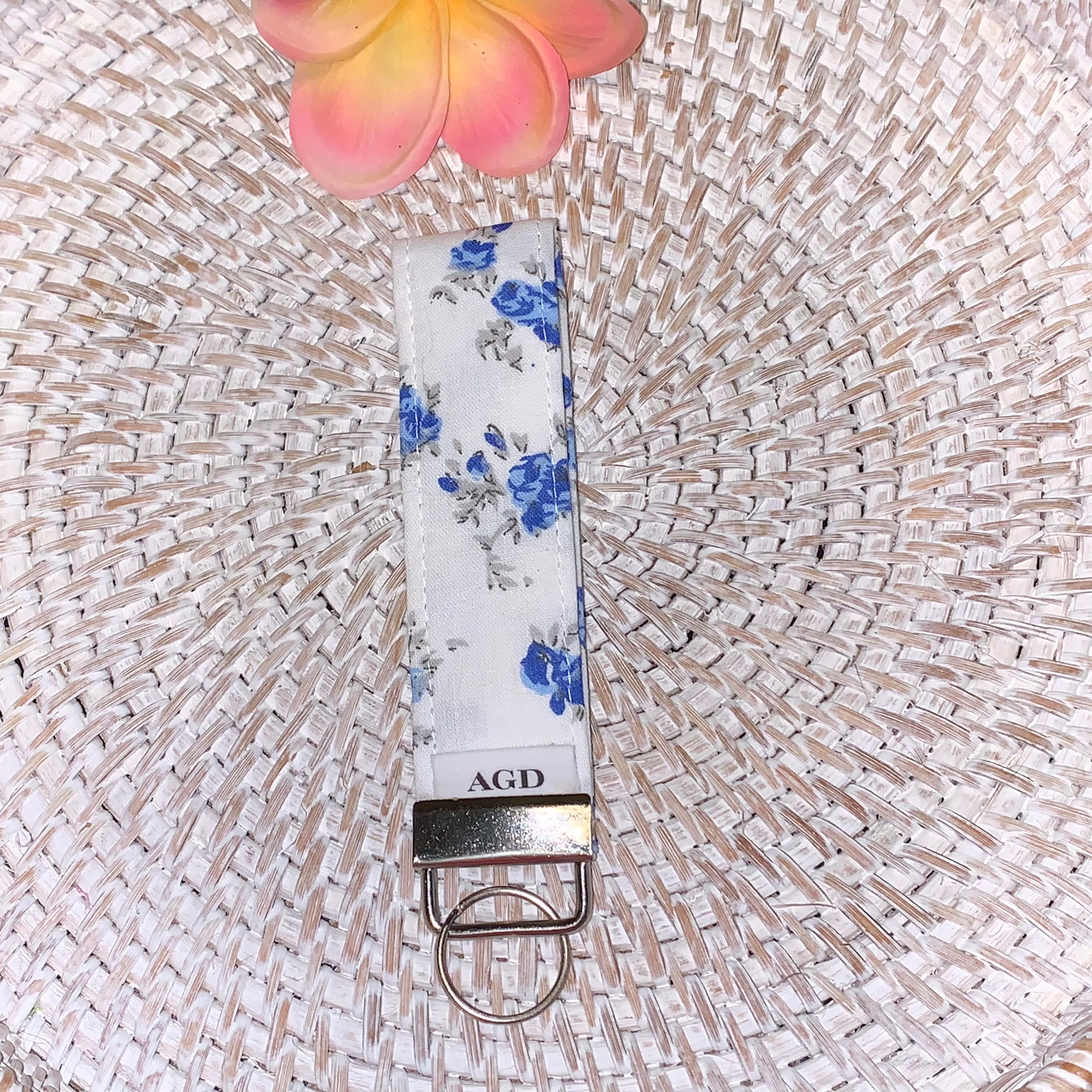 Handmade Key Fobs, Keychains, Wristlets - Limited Edition - Flowers 2