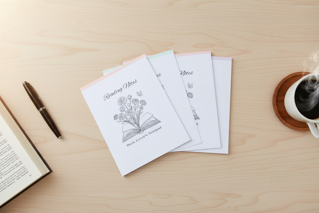 reading notes notepads