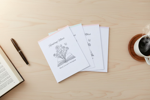 reading notes notepads