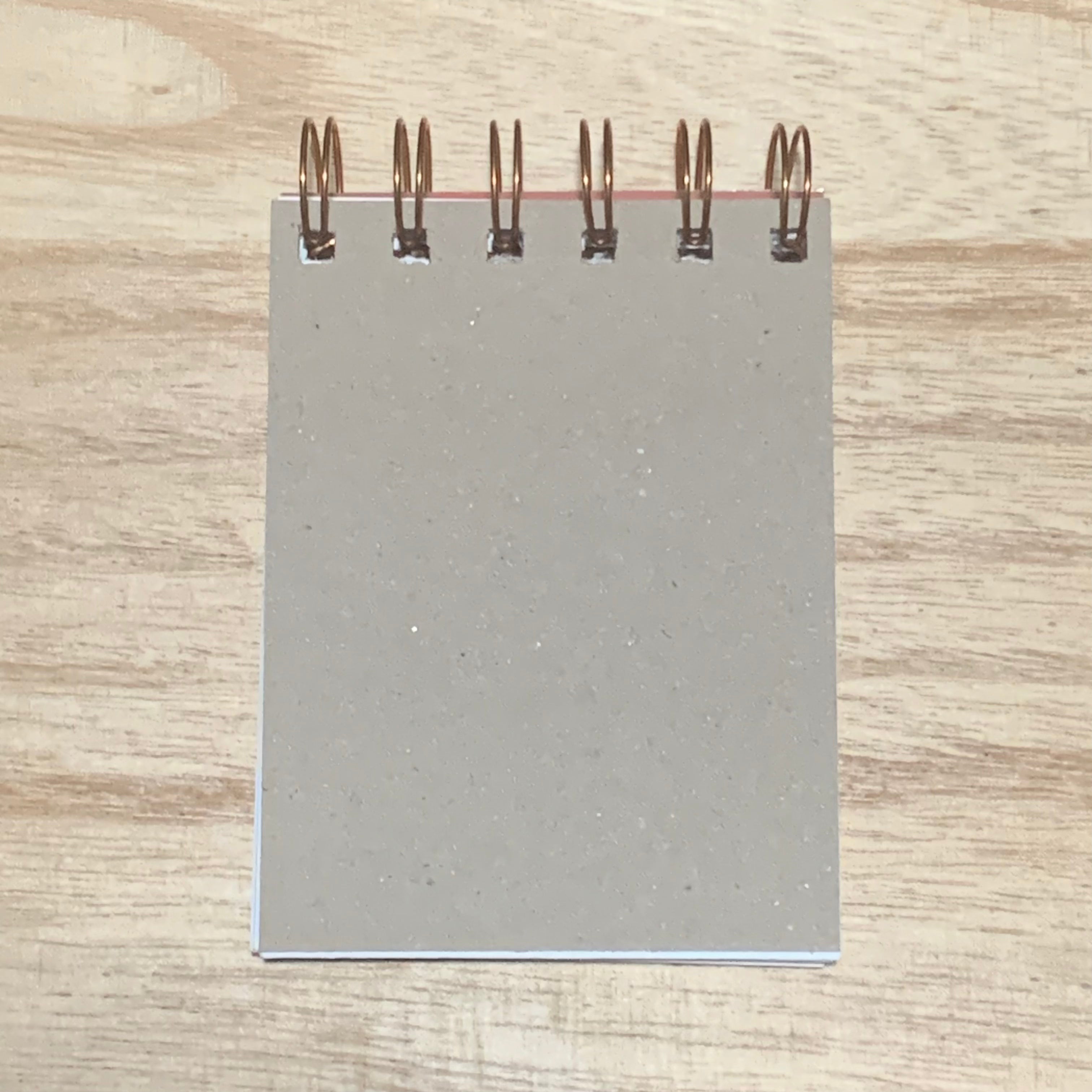Mini Pocket Notebook - Boho Peace Signs & Daisies - 3" x 4"