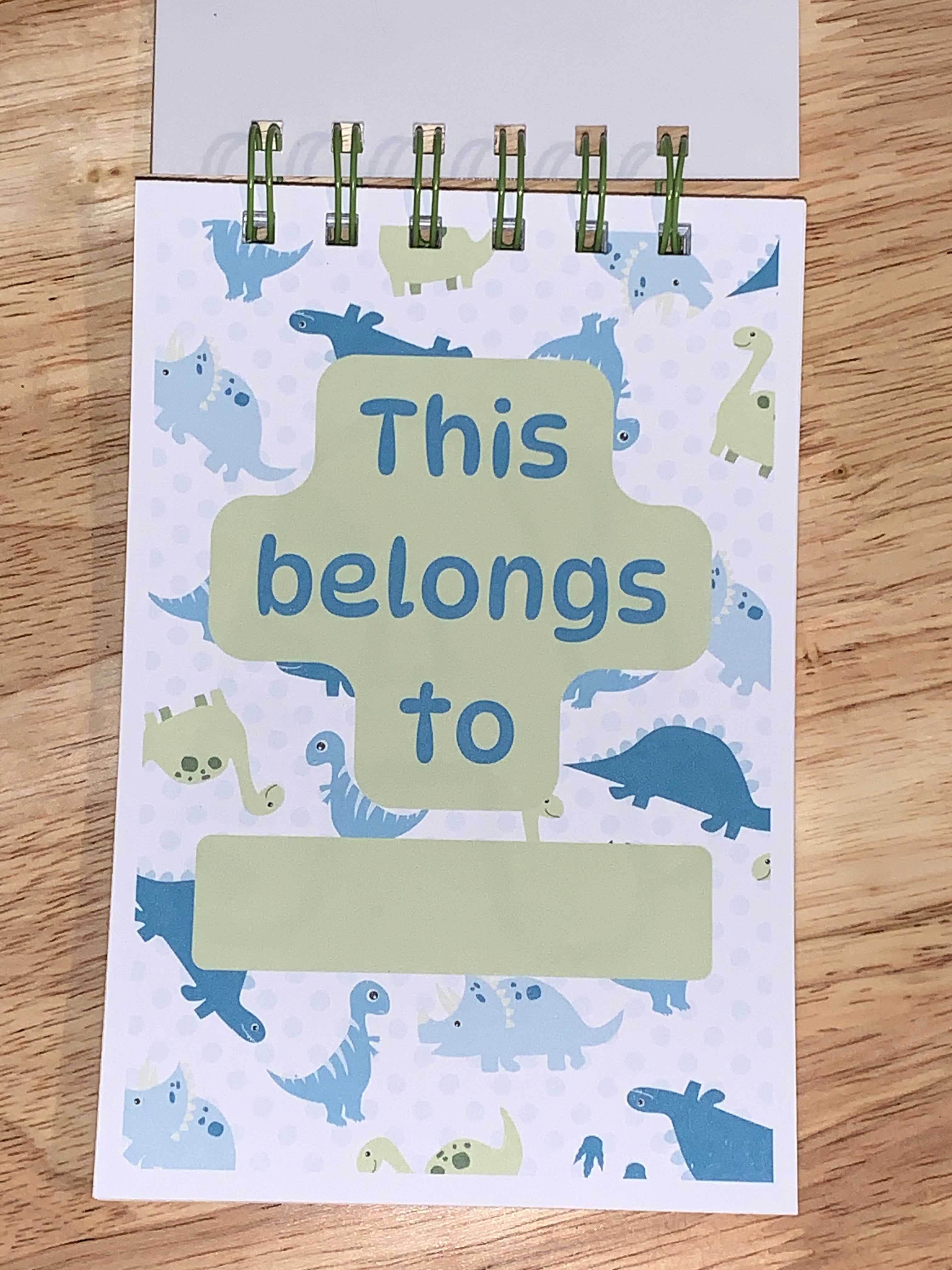 Flash Cards - ABC 123 - Dinosaurs - Coloring - 4" x 6"
