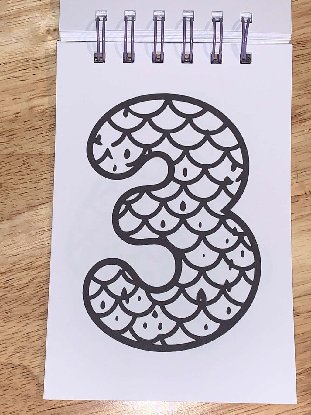 Flash Cards - ABC 123 - Mermaids - Coloring - 4" x 6"