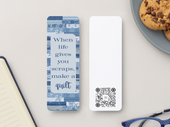 Bookmarks for Quilters - Set of 3 - Shabby Chic Designs - Gifts for Quilters