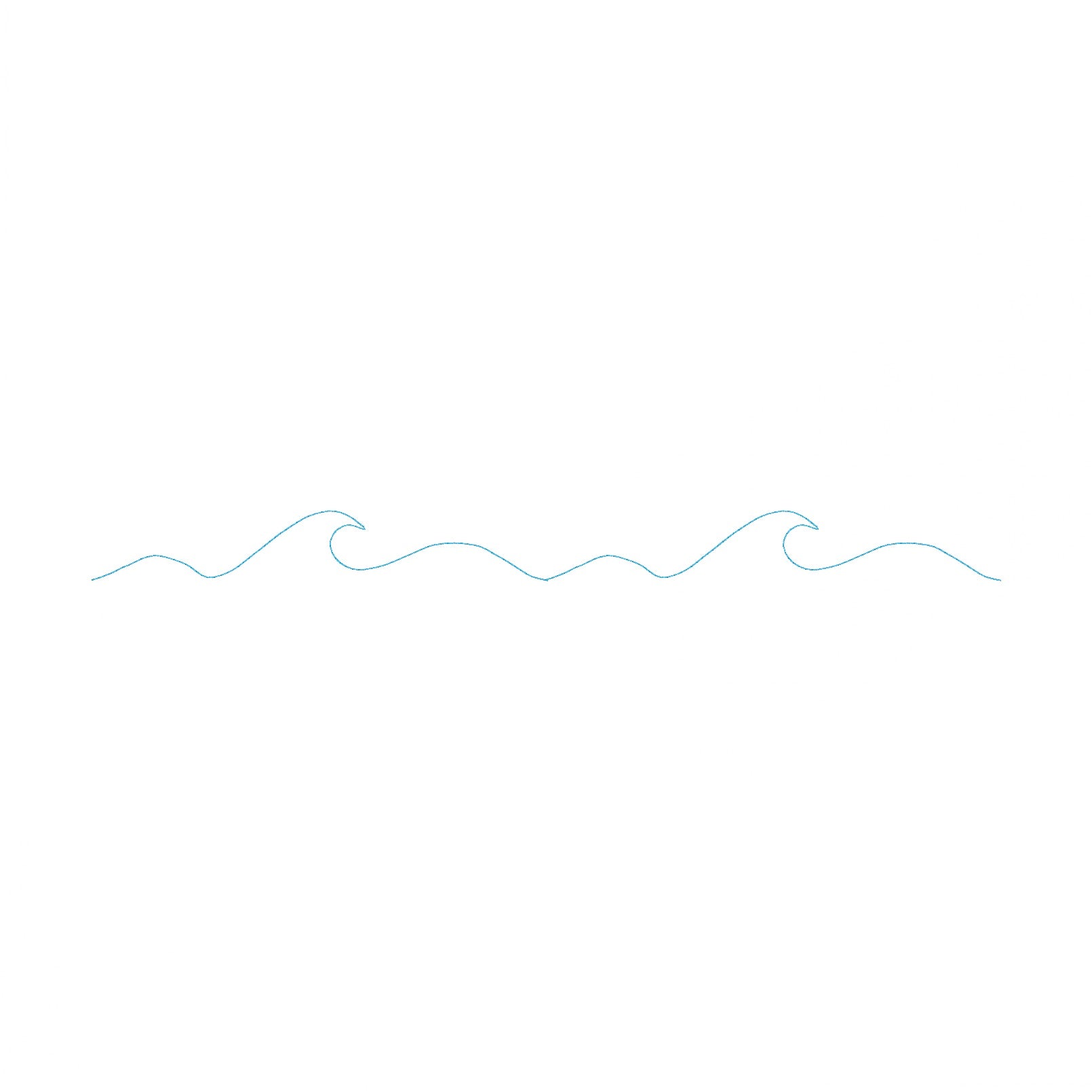 Ocean Wave | E2E | In-the-Hoop Quilting Design | 5x7 Hoop | Digital Download